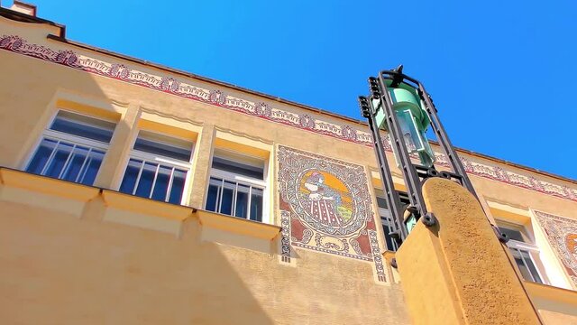 National House &ndash; Narodni dum, Theatre, Gallery, Restaurant, Secession Style, Rare Historical Building, Europe, CZ, Prostejov