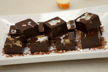 food, dessert, sweet, white, cake, chocolate, pastry, cookies, isolated, snack, baked, cookie, candy, baking, biscuits, sweets, sugar, cupcake, shell, meringue, biscuit, brown, cakes, sea, treat