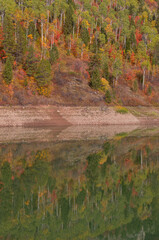 Scenic Landscape of the Snake River Canyon Idaho in Autumn