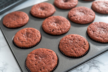 Red velvet cupcakes