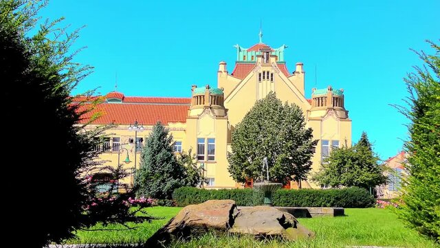 National House &ndash; Narodni dum, Theatre, Gallery, Restaurant, Secession Style, Rare Historical Building, Europe, CZ, Prostejov