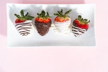 Chocolate dipped strawberries
