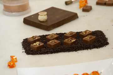 food, dessert, sweet, white, cake, chocolate, pastry, cookies, isolated, snack, baked, cookie, candy, baking, biscuits, sweets, sugar, cupcake, shell, meringue, biscuit, brown, cakes, sea, treat