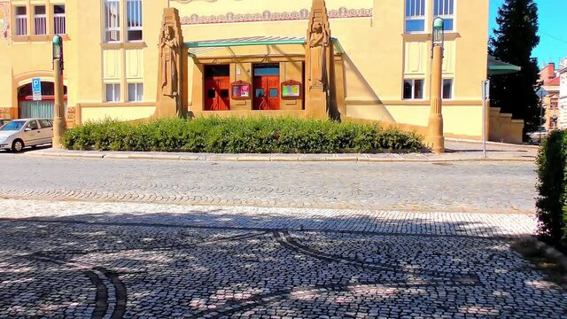 National House &ndash; Narodni dum, Theatre, Gallery, Restaurant, Secession Style, Rare Historical Building, Europe, CZ, Prostejov