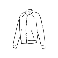 tracksuit vector sport fashion garment man, tracksuit, vector sketch illustration