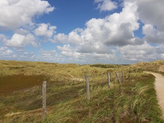 Fototapeta na wymiar path to the dunes