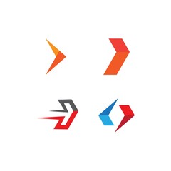 Arrow illustration logo