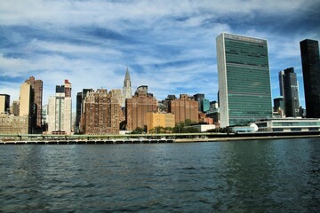 Obraz premium new york city skyline