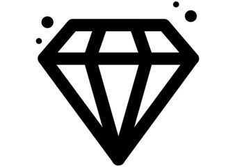 Diamond Gem Stone  Investment  Jewelry icon