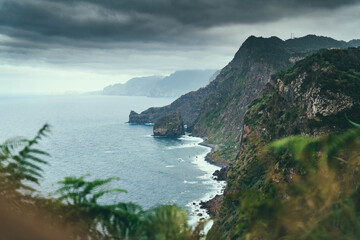 Küstenfelsen Madeira