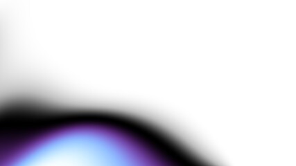 Abstract fractal pattern on white blank background.