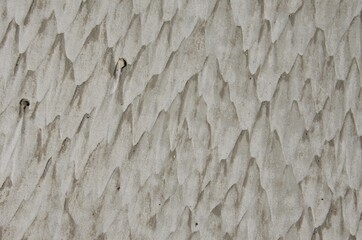 White sand texture. Sand mining background.