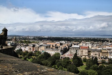 Obraz premium A Panoramic view of Edinburgh