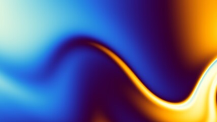 Abstract fractal pattern. Wavy blur background Horizontal background with aspect ratio 16 : 9