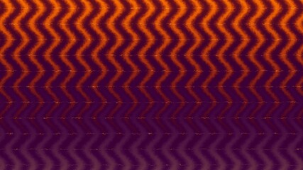 Wavy abstract futuristic background. Horizontal pattern.