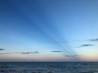 Ocean Sunset Rays SC