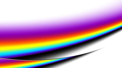 Abstract fractal pattern. Futuristic background. Horizontal background with aspect ratio 16 : 9