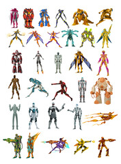 robots and cyborgs collection