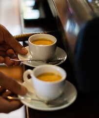 expreso recién hecho
