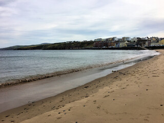 The Isle of Man Coast at Peel Harbour