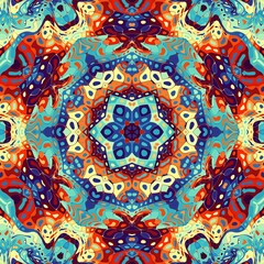 Abstract fractal pattern. Futuristic background.