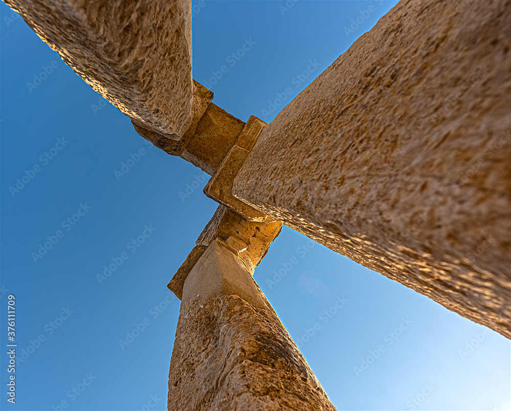 Wall mural tripolis ancient city buldan denizli,turkey