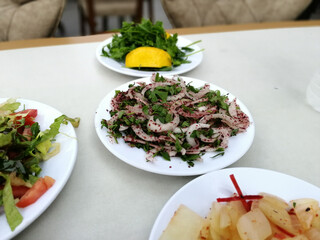 delicious salads made with organic vegetables