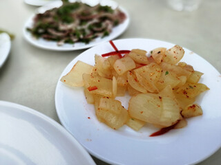 delicious salads made with organic vegetables