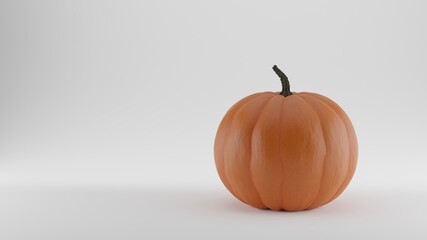 Pumpkin on a clean background