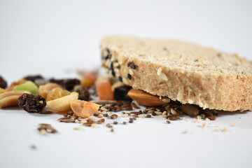 exquisite bread with dried fruits