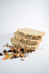 exquisite bread with dried fruits