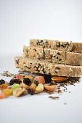 exquisite bread with dried fruits