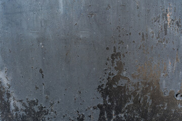 Painted grunge metal background or texture with scratches and cracks