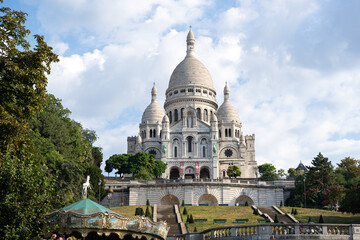 Fototapeta premium Basilique du Sacré Coeur à Montmartre, Paris
