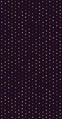 Abstract Color Halftone Dots generative art background illustration