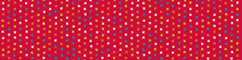 Abstract Color Halftone Dots generative art background illustration