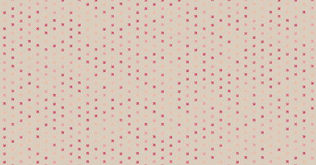 Abstract Color Halftone Dots generative art background illustration