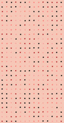 Abstract Color Halftone Dots generative art background illustration