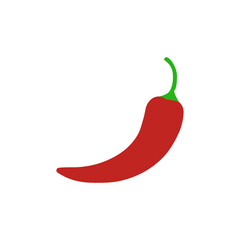 Chili vector sign icon. Vector illustration eps 10