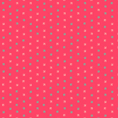 Abstract Color Halftone Dots generative art background illustration