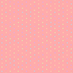 Abstract Color Halftone Dots generative art background illustration