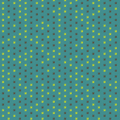 Abstract Color Halftone Dots generative art background illustration
