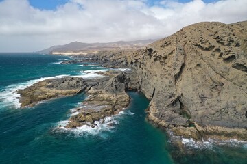 Fototapeta na wymiar Wonderful paradise in the Canary Islands