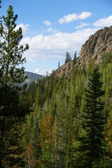 Roadside park in Colorado