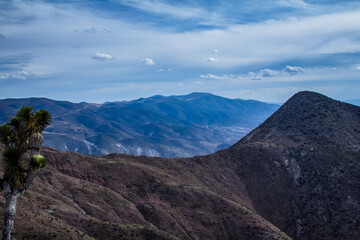 Paisaje desde el Cerro del Quemado, San Luis Potosí, México
