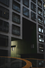 Modern design building exterior