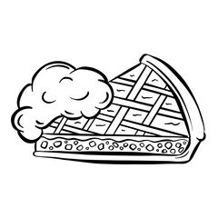 Sweet Pie Fairy Cup Cake Cartoon Vector Fun Design