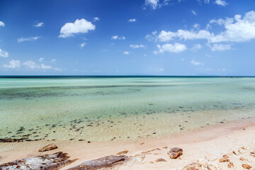 Tropical white sand beach