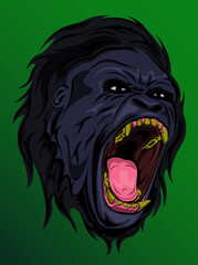 Screaming Gorilla