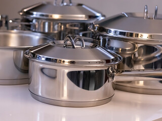 stainless steel pan